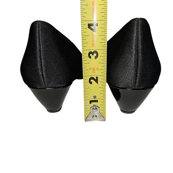 Alfani Women's Black Peep Toe Wedge Heels Size 6 - Picture 9 of 9